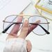 Men's Sunglasses Women's Toad Mirror Metal Large Frame Sunglasses New Sunglasses Ins Internet Celebrity Same Style Sunglasses_viptrois.com