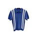 Men's Striped Polo Shirt - V-Neck Knitted Breathable Ice Silk Casual Shirt For Summer_viptrois.com