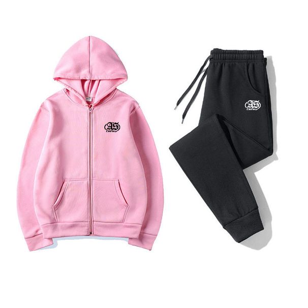 Men's Clothing New Arrival 25th Season Cross Border Sports Hooded Suit Autumn And Winter Sweatshirt Printing Loose Unisex_viptrois.com
