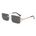 Men's Sunglasses New Trimmed Frameless Glasses Characteristic Devil Claw Frame Sunglasses Fashionable And Colorful Eye Catching Sunshade Sunglasses_viptrois.com