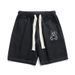 Men's Clothes Straight Leg Denim Shorts Men's Handsome Trend Five-quarter Pants Cargo Pocket Casual Pants_viptrois.com