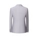 Men's Clothing Slim Suit Blue Gray Casual Studio Photo Three Piece Suit_viptrois.com