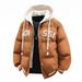 Boys Winter Teen Casual Student Padded Jacket Versatile Trend Warm Padded Jacket_viptrois.com