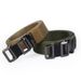 Men's Belts Toothless Alloy Automatic Buckle Thickened Nylon Belt Business Casual Belt Youth Personality Trend Nylon Canvas Versatile_viptrois.com
