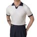 Men's Clothing Summer Breathable Italian Color Matching Light Mature Trendy Men's Polo Shirt Lapel Elastic Jacquard Texture Slim Short Sleeve Knit_viptrois.com