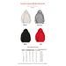Pure Pure 300g Korean Style Autumn Winter Long Sleeve Hooded Pullover Solid Color Cotton Couple Milk Silk Hoodie Sweatshirt_viptrois.com