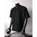 Men's Clothing Cotton Short Sleeved T Shirt For Men In Summer With Loose Three Dimensional Tailoring Fashionable Design Steel Label Round Neck Top_viptrois.com