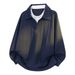 Nspired Men’s Polo & Jogger Set – Textured Jacquard Fabric (Long-Sleeve Pullover + Tapered Pants, Plus Size Available)_viptrois.com