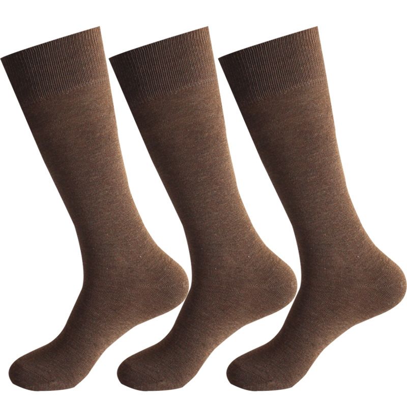 Women's fall and winter stockings loose knee-high socks women's warm casual high socks student socks_viptrois.com