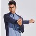 Men's Clothing Quick-Drying Clothes Outdoor Mountaineering Hiking Long-Sleeved T-Shirt Fitness Clothes Quick-Drying Sportswear Running Training Bottom_viptrois.com
