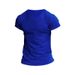 Men's Quick Drying Breathable V Neck T-Shirt Solid Color Running Sports Casual Sweat Wicking Short Sleeve Top In Black Gray Khaki_viptrois.com
