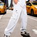 Men's Relaxed Fit Jogger Pants - Wrinkle-Resistant Polyester Casual Trousers With Stretch, Straight Leg & Breathable Design For Sports & Daily Wear_viptrois.com