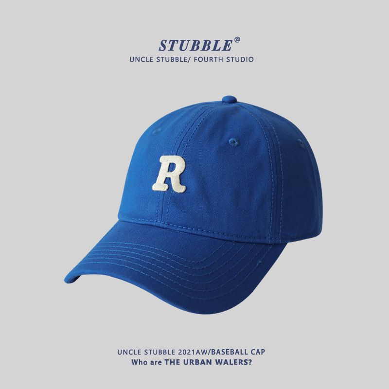 Women's Hats Large Head Circumference Large Size Hat Unisex Soft Top Letter Baseball Cap Four Seasons Men's Duckbill Cap_viptrois.com