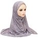 Women's Hijab new ladies' headscarf hot diamond long scarf grid pattern diamond ladies' headscarf scarf_viptrois.com