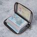 Women's Bags New Gift Large Capacity Card Holder Ladies Bus Card Holder Men's Accordion Card Holder Zipper ID Bag_viptrois.com