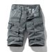 Men's Clothing Men's Summer New Zipper Multi Pocket Trendy Retro Workwear Shorts_viptrois.com