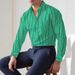 Men's Clothing Shirt Spring And Autumn Casual Design Curve Printing Men's Long Sleeve Shirt_viptrois.com