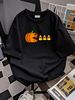 Funny Halloween Pumpkin Eating Candy Corn Gamer Men T-Shirt Unisex Versatile Graphic Women Print Round Neck Short Sleeve Comfortable Fashion Stylish Women Top Graphic Tees Soft Casual Stretched Summer Slightly Breathable Designer Clothes_viptrois.com