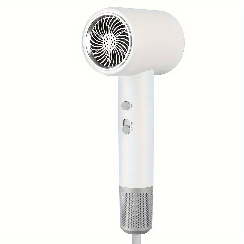 Travel Hair Dryer with Leakage Protection Plug - Powerful Hot and Cold Wind for Gentle Hair Care on the Go_viptrois.com