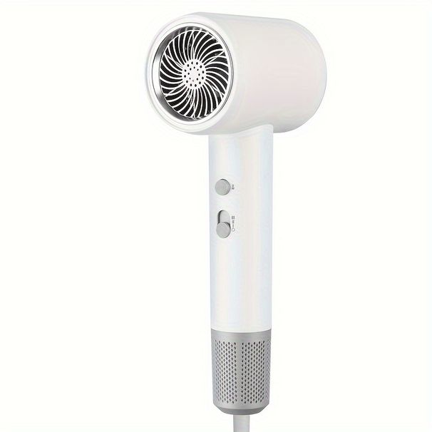 Travel Hair Dryer with Leakage Protection Plug - Powerful Hot and Cold Wind for Gentle Hair Care on the Go_viptrois.com