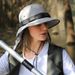 Women's Sun Hat With Neck Cape - UPF 50+ Wide Brim Bucket Hat For Hiking, Fishing & Outdoor Sun Protection_viptrois.com