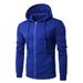 Herbst Männer Sweatshirts Langarm Jacke Hoodie Reiß Verschluss Jacke Männliche Hoodies Sweatshirt Slim Fit Männliche Kleidung_viptrois.com