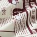 Men's Retro Burgundy Newspaper Print Short Sleeved Shirt Street Style Summer New Exclusive_viptrois.com