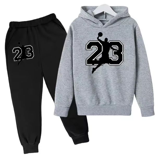 Unisex Autumn And Winter Hooded Sweatshirt Loose Fashion Casual Sports Comfortable Pullover Suit_viptrois.com