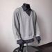 Shirt, Hoodie, Men's Autumn Fashion Brand Contrasting Color Base Shirt, Loose Casual Long Sleeved Top_viptrois.com