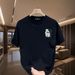 Boys' Summer Short Sleeved T-shirt 100% Pure Cotton 2025 New Casual And Fashionable Round Neck Trendy Men's Top_viptrois.com