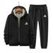 Men's Clothing Winter New Velvet Thickened Suit Men's Lamb Velvet Hooded Sweatshirt Cotton Pants Casual Sports Warm Suit_viptrois.com