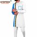 Men's clothing Solid color cotton men's casual jacket + pants_viptrois.com