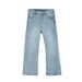 Men's Retro Washed Straight Leg Jeans Slight Flare Casual Denim Pants Vintage Blue Black Clay for Teen Boys_viptrois.com