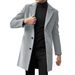 2025 Mode Männer Wolle & Mischungen Herren Casual Business Trenchcoat Herren Freizeit Mantel Männlich Punk Stil Mischungen Staub Mäntel Jacken_viptrois.com