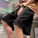 Men's Clothing Retro Sports Shorts For Boys Summer New Style Casual Loose Trendy Five Point Pants For Men_viptrois.com