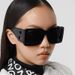 VOOTHOST New Fashion Oversized The Letter B Square Trend Sunglasses Women Men Retro Rectangle Sunglasses Gafas De Sol F0081_viptrois.com