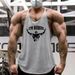 Muscle Men's Fitness Training Clothes, Cotton Vest, Thin Shoulder Strap, Bottoming Shirt, Loose And Breathable Top, Sweat-absorbing And Breathable_viptrois.com