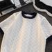 Men's Clothing New Slim Fit Inner T Shirt Men's Handsome Net Red Thin Short Sleeved Knitted Bottoming Shirt Round Neck Color Matching_viptrois.com