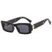 Foreign Trade Sunglasses Square Narrow Frame Light Luxury Sunglasses For Women Candy Color Ins Sun Protection Sunglasses_viptrois.com