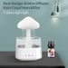 Cloud Raindrop Aromatherapy Machine Colorful Night Light Ultrasonic Essential Oil Aromatherapy Remote Control Humidifier Nebulizer_viptrois.com