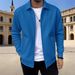 Men's Lightweight Zip-Up Jacket – Slim Fit Windbreaker With Zippered Pockets For Casual & Sports (S-XXXL)_viptrois.com