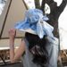 Beach Beach Bow Fisherman Hat For Women's Summer 2024 Fashionable Large Eave Sun Protection And Sunshade Hat, Chinese_viptrois.com