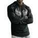 Men's Performance Hooded Long Sleeve Shirt - Moisture-Wicking, Breathable & Stylish For Running, Gym & Outdoor Activities_viptrois.com