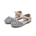 Children's Leather Shoes Girls Performance Shoes Silver Princess Shoes Spring Shiny Girls Shoes Girls Crystal Sequin Shoes_viptrois.com