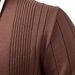 Men's Slim Fit Knit Sweater With Turn-Down Collar & Zipper - Modern Urban Pullover For Autumn Winter, High Elasticity Viscose Blend_viptrois.com