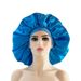 Men's Hats Official Large Satin Nightcap Rubber Band Hat Hair Care Hat Satin Nightcap Multi Color_viptrois.com