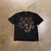 Heavyweight 250g Pure Cotton Oversized T-Shirt With Abstract Cat Print | Unisex Relaxed Fit Streetwear Tee_viptrois.com