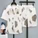 Men's Clothing Summer New Men's Shirts Shirts Home Clothes Sets Shorts Casual Pants Teenagers Fashion Two Piece Set_viptrois.com