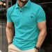 Men's Patchwork Pocket Polo Shirt – Trendy Contrast Color Design For Casual & Streetwear Style_viptrois.com