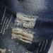 Men's Clothing Summer Trendy Ink Splashed Denim Shorts Men's Shorts Straight Loose Ripped Pants Fashion Casual Youth Breeches_viptrois.com